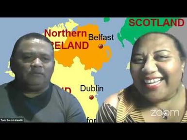 TALANOA MAI BELFAST, NORTHERN ISLAND - DR T AND MASTER VUNIDILO'S TOUR OF EUROPE AND THE UK