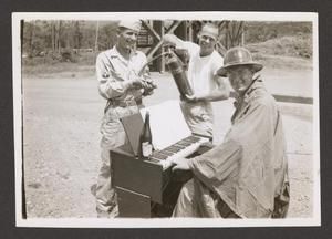 [Men Surrounding Keyboard, #1]