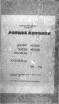 Patrol Reports. Madang District, Madang, 1951 - 1952