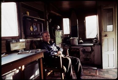 [Shorty Sutherland, Lowburn camping ground, Central Otago]