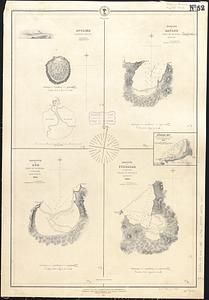 Apolima, Samoan Group ; Harbour of Oafonu, Isld. of Tutuila, north side ; Hübner Bay, Island of Tutuila ; Harbour of Aur, Isld. of Tutuila, north side ; Harbour of Fungasar, north side, Island of Tutuila