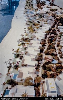 Fiji - resort plans, aerial view