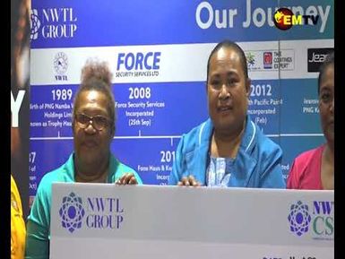 NWTL CHEQUE PRESENTATION