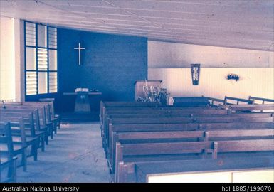 Inside United Church, Port Moresby