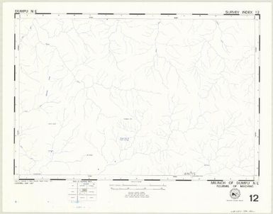 Milinch of ... : fourmil of ... (12 - Fourmil of Madang - Milinch of Dumpu NE)