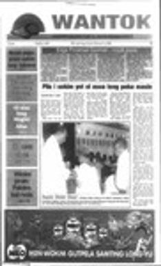 Wantok Niuspepa--Issue No. 1390 (February 15, 2001)