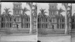 The Judiciary Building and Statue of Kamehamha I, Honolulu, Hawaii