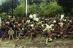 Western Highlanders attending electioneering meeting, [House of Assembly elections, Papua New Guinea], Jan 1964