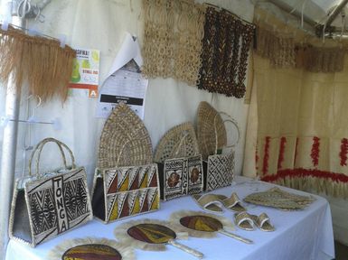 Tongan crafts, Pasifika Festival.