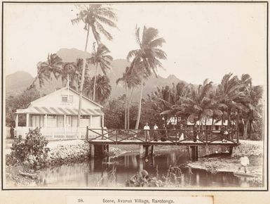 Avarua Village, Rarotonga, 1903