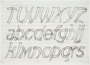 Churchward Chinajap Medium Italic Sketch