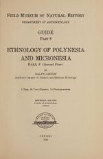 Ethnology of Polynesia and Micronesia : Hall F (ground floor)