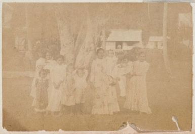 Women with children. From the album: Cook Islands