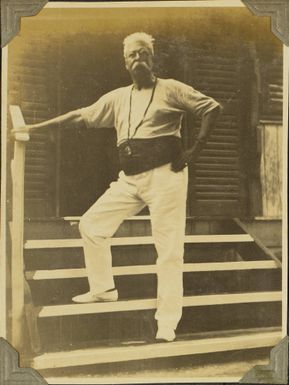 Captain E (correctly D) Garner-Jones, Levuka, 1928