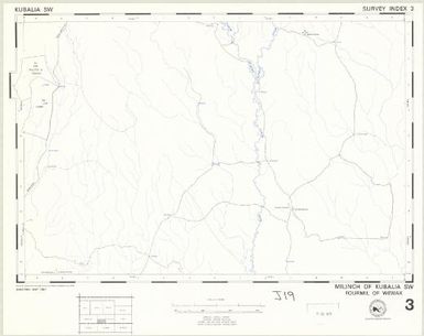 Milinch of ... : fourmil of ... (3 - Fourmil of Wewak - Milinch of Kubalia SW)