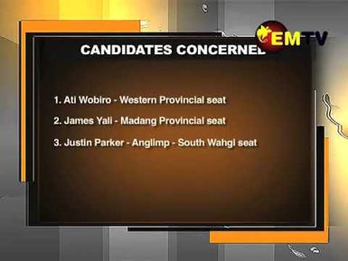 Three Candidates Task