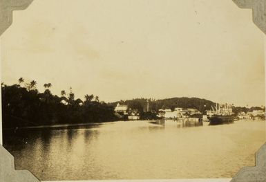 Ship 'Taiwan' and other vessels at Neiafu? on 'Utu Vava'u, 1928