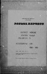 Patrol Reports. Morobe District, Kaiapit, 1960 - 1961