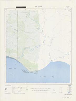 New Guinea, Border (special) 1:100,000 (sheet 10)