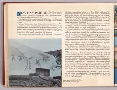 (Text Page to) New Hampshire.