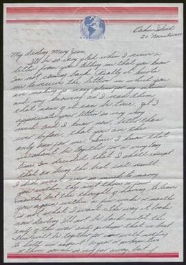 [Letter from James Patrick to Mary Jean Ross - November 20, 1944]