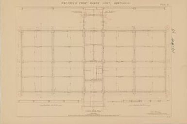 Roof Beam Plan (Annotated)