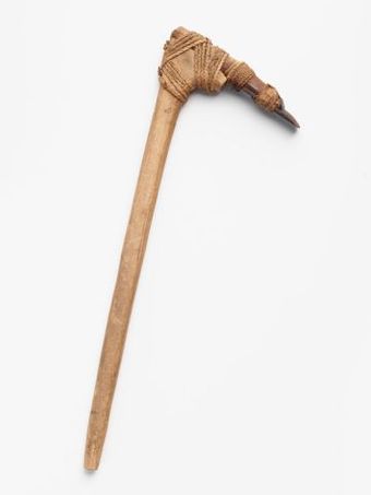 To'i (hafted adze)  Collections Online - Museum of New Zealand Te Papa  Tongarewa