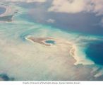 Aerial view of northern islands in Enewetak Atoll, August 13, 1964