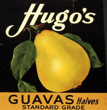 [Label] :Hugo's guavas. Halves, standard grade. [1950s?]