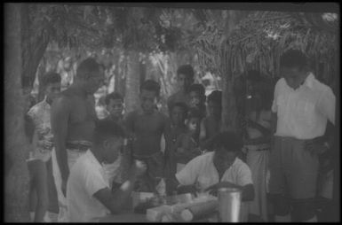 Blood-film survey (1) : Mortlock Islands, Papua New Guinea, 1960 / Terence and Margaret Spencer