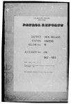 Patrol Reports. New Ireland District, Kavieng, 1962 - 1963