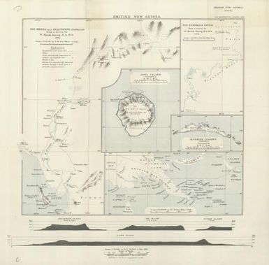 [Map of British New Guinea] / from a survey by W. Mersh Strong.