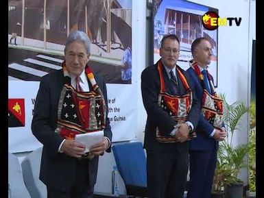 A Closer Look on New Zealand Deputy Prime Minister's Visit to PNG