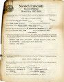 World War I record of service survey for William D. Bassett, signed 31 October 1924