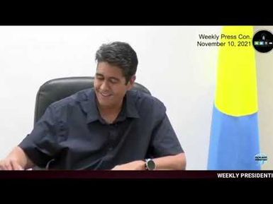 Weekly Presidential Press Conference (11-10-2021)