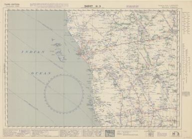 Australian aeronautical map (Sheet H3)