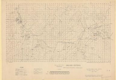 Wairopi : provisional / reproduced by 2/1 Aust Army Topo Survey Coy. 15 Nov' 42. ; plotted from aerial photos 2 Aust. FD. Svy. Sect Oct. 1942