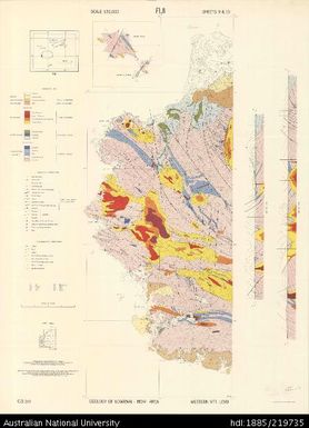 Fiji, Viti Levu, Geology of Lomawai - Momi Area, GS 215, Sheet 9 & 15, 1:50 000