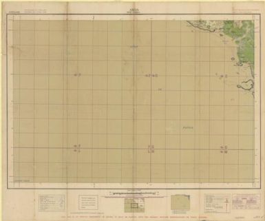 Aroa, New Guinea / drawn and reproduced by L.H.Q. (Aust.) Cartographic Company 1942