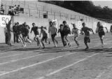 Runners at the Start of the Kiwanis Mile