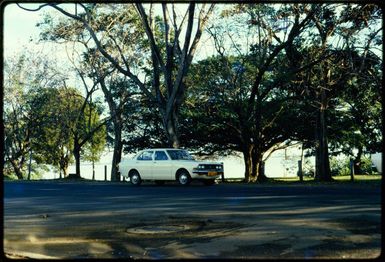 Hire car, Fiji, 1971