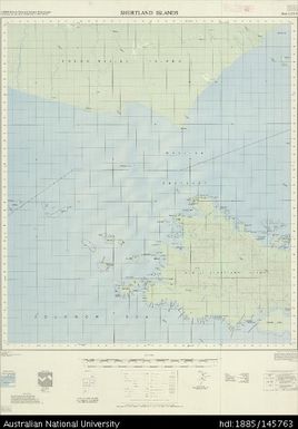 Solomon Islands, British Solomon Islands Protectorate, Shortland Islands, Series: X711, Sheet 6-155-15, 1967, 1:50 000