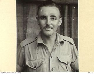 NEW GUINEA. 1944-01-30. VX85930 LANCE CORPORAL L.H. BLICK (1) 25TH FIELD SECURITY SECTION