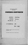 Patrol Reports. Central District, Kairuku, 1947-1948