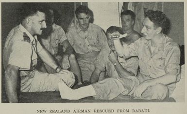 New Zealand airman rescued from Rabaul