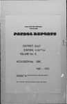 Patrol Reports. Gulf District, Kaintiba, 1969-1970