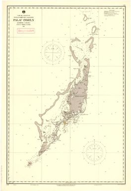 [German nautical charts of German New Guinea, Micronesia, Samoa and Kiautschou]: Nordlicher Stiller Ozean. Mandatsgebiet West-Karolinen. Palau Inseln. (Sheet 180)