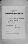 Patrol Reports. West New Britain District, Hoskins, 1967 - 1968