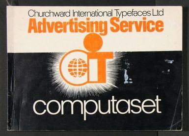 Churchward International Typefaces Ltd Advertising Service Computaset