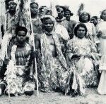 A group of folkloric dancers in Lifou